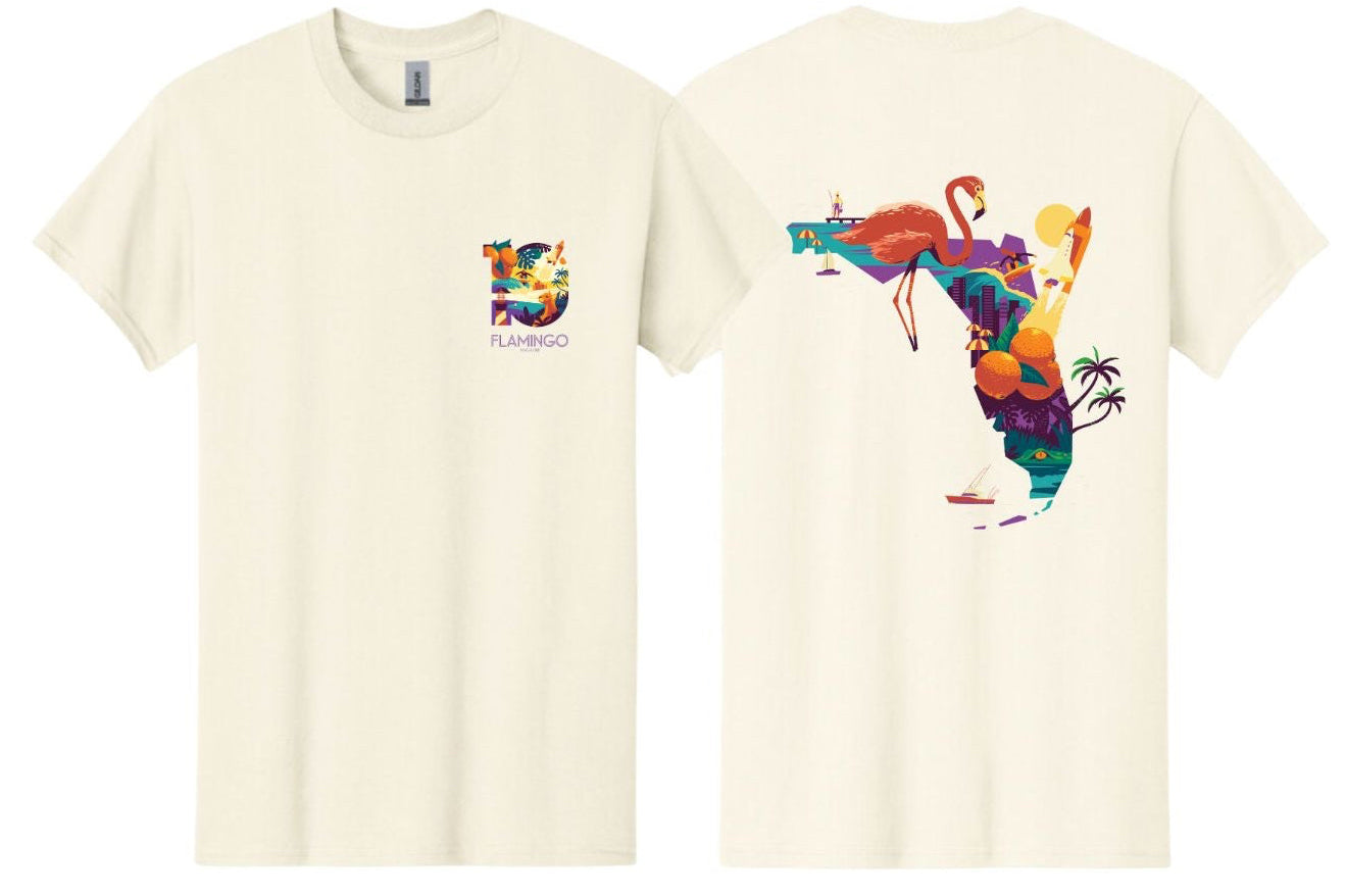 Flamingo Anniversary Tee