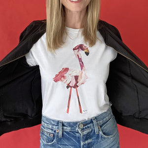 AWB Flamingo Cowgirl Tee