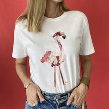 Load image into Gallery viewer, AWB Flamingo Cowgirl Tee
