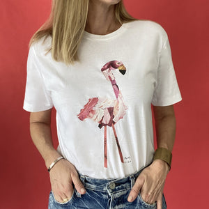AWB Flamingo Cowgirl Tee